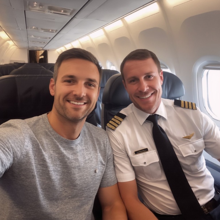 A repülőgép kapitánya észrevett egy férfit, aki kísértetiesen hasonlított rá – percekkel később valami szörnyűségre derült fény