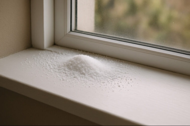 Tegyél egy kis sót az ablakpárkányra – meg fogsz lepődni, mi történik utána!